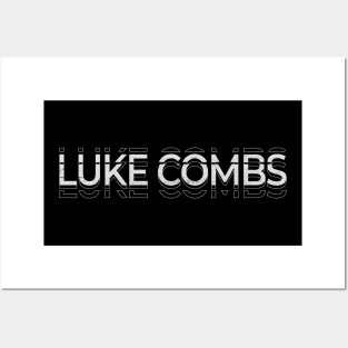 Luke Combs Kinetic Typography Posters and Art